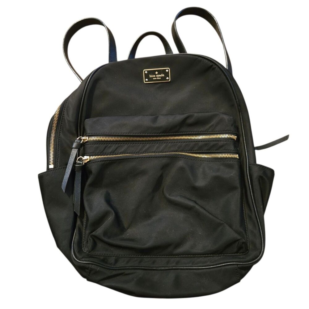 Kate Spade Black Backpack